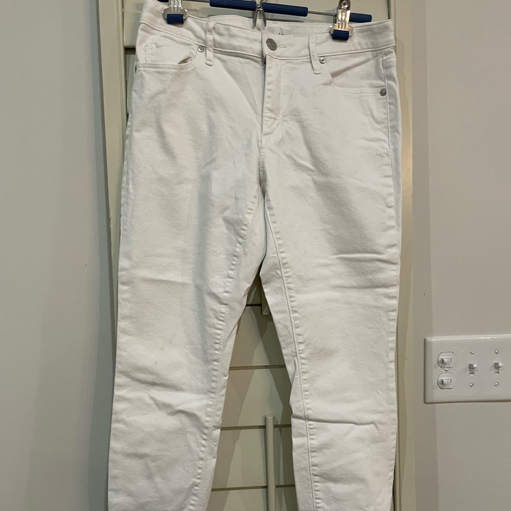 Loft jeans curvy skinny crop size 28/6